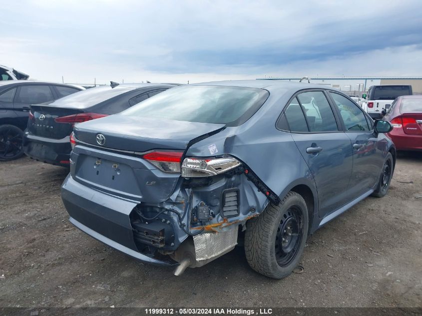 2020 Toyota Corolla L/Le/Xle VIN: 5YFBPRBEXLP139905 Lot: 11999312