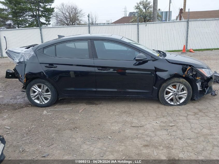 2019 Hyundai Elantra Sel/Value/Limited VIN: KMHD84LF5KU765083 Lot: 11999313