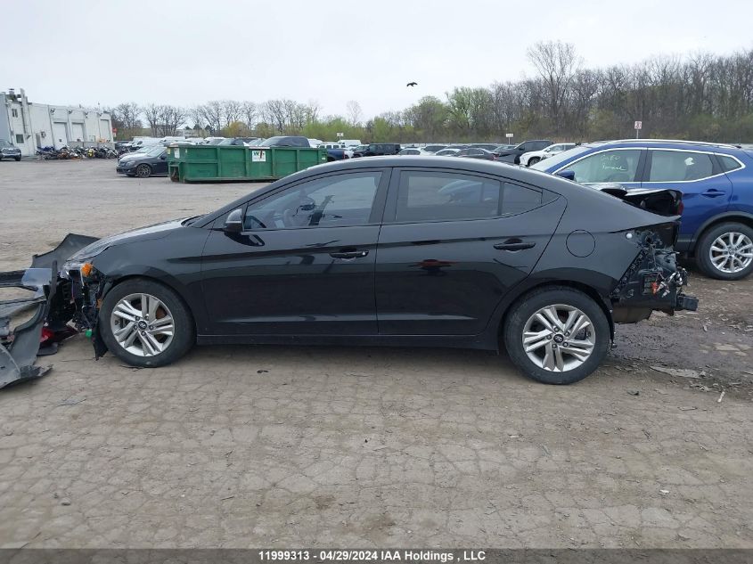 2019 Hyundai Elantra Sel/Value/Limited VIN: KMHD84LF5KU765083 Lot: 11999313