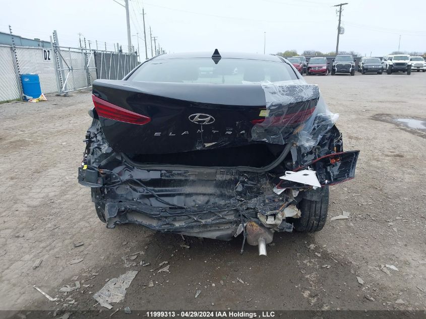 2019 Hyundai Elantra Sel/Value/Limited VIN: KMHD84LF5KU765083 Lot: 11999313