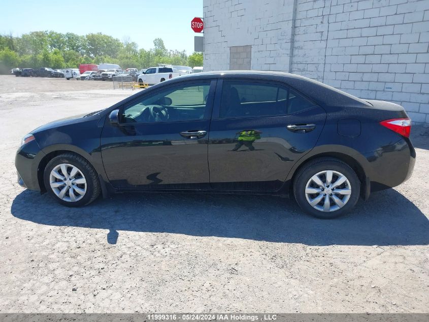 2015 Toyota Corolla L/Le/Le Pls/Prm/S/S Pls VIN: 2T1BURHE1FC246815 Lot: 11999316