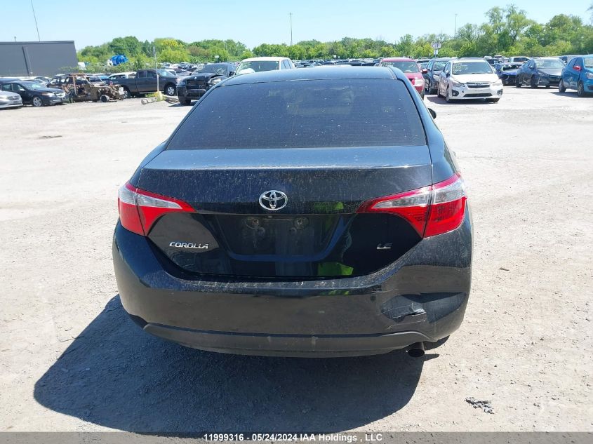 2015 Toyota Corolla L/Le/Le Pls/Prm/S/S Pls VIN: 2T1BURHE1FC246815 Lot: 11999316