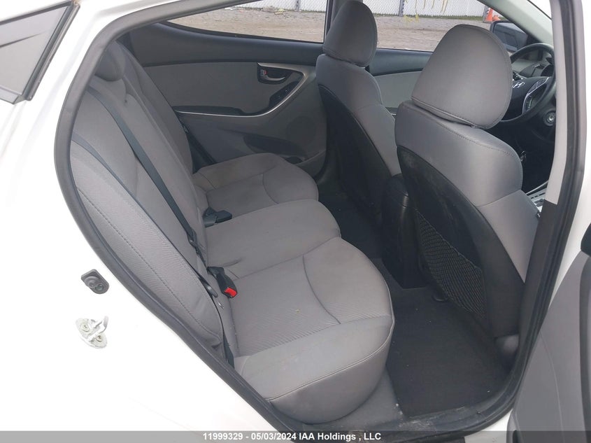 2012 Hyundai Elantra Gls VIN: 5NPDH4AE1CH107853 Lot: 11999329