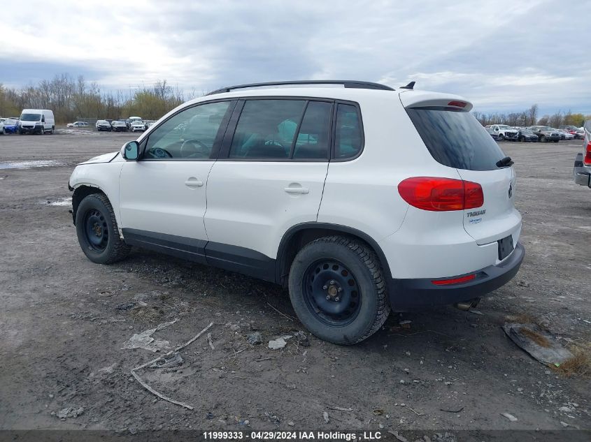 2013 Volkswagen Tiguan S/Se/Sel VIN: WVGJV7AX0DW520627 Lot: 11999333