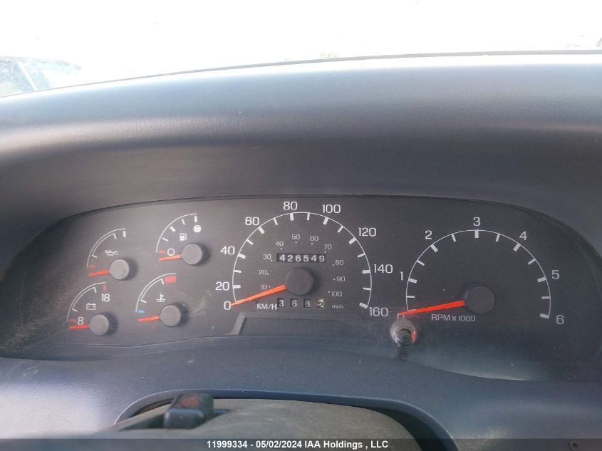 1999 Ford Super Duty F-350 Srw VIN: 1FTSW31S7XEB21842 Lot: 11999334