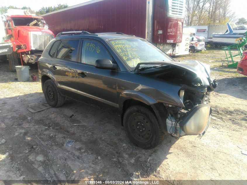 2009 Hyundai Tucson VIN: KM8JM12B49U017432 Lot: 11999346