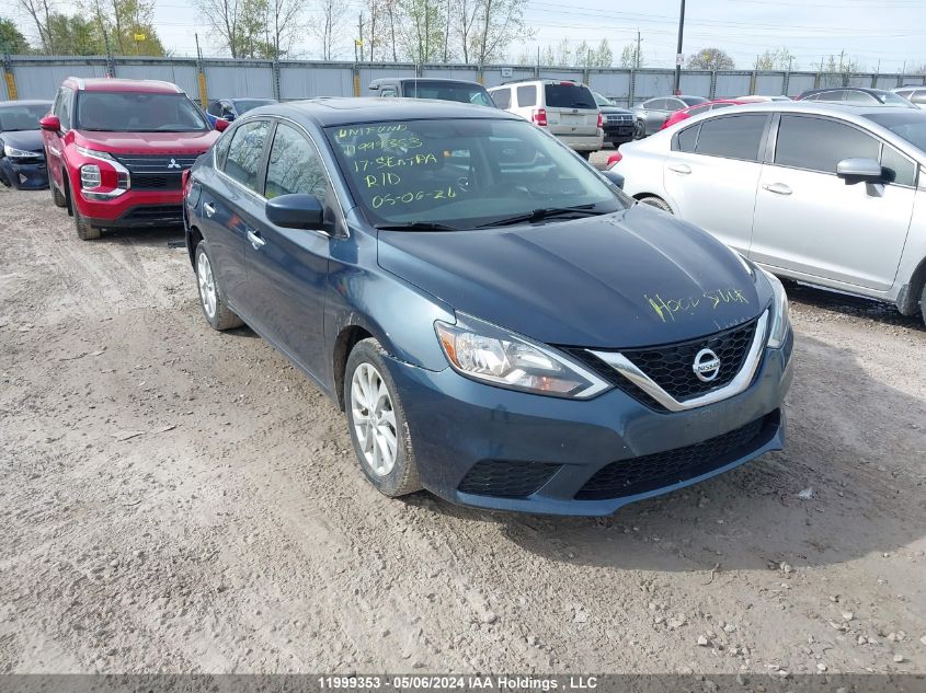 2017 Nissan Sentra S/Sv/Sr/Sl VIN: 3N1AB7AP3HL684238 Lot: 11999353