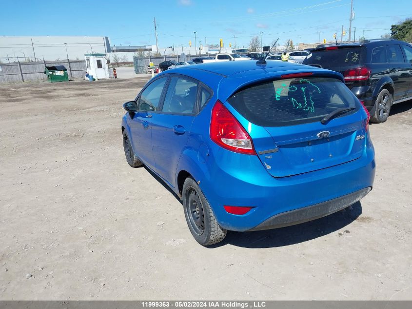 2013 Ford Fiesta Se VIN: 3FADP4EJ6DM102577 Lot: 11999363