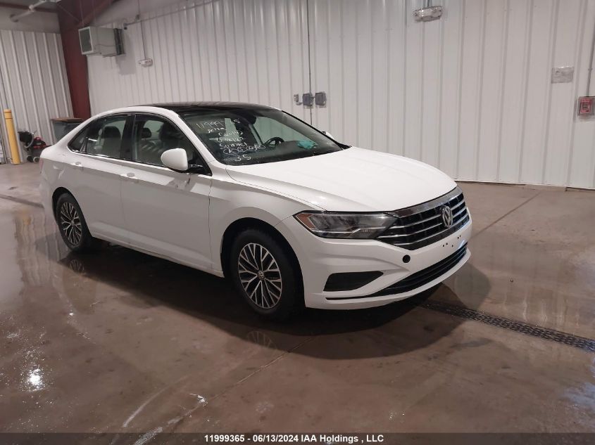 2019 Volkswagen Jetta VIN: 3VWE57BU8KM038122 Lot: 11999365