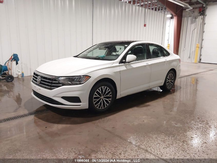 2019 Volkswagen Jetta VIN: 3VWE57BU8KM038122 Lot: 11999365