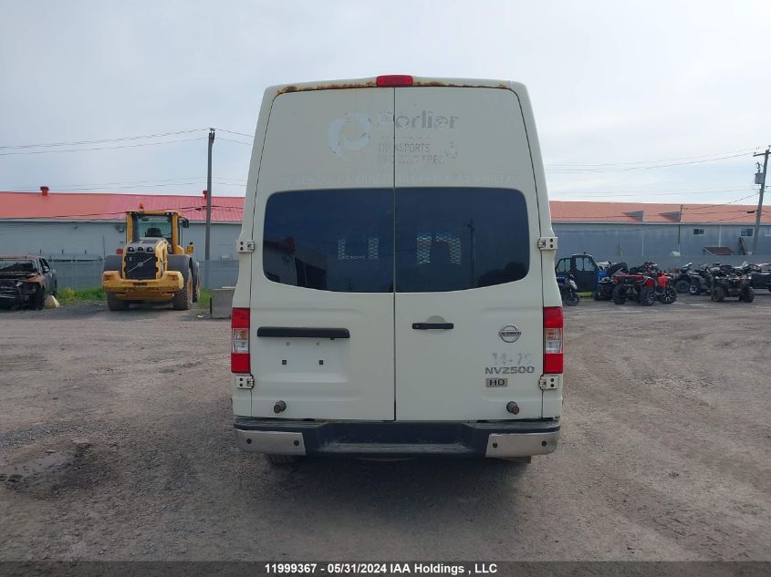 2014 Nissan Nv VIN: 1N6BF0LY9EN102879 Lot: 11999367