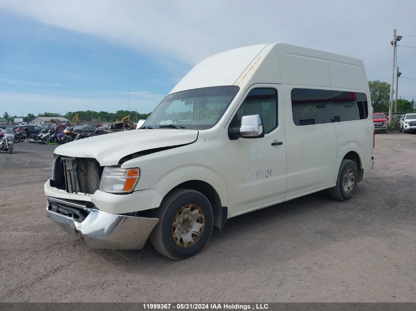 2014 Nissan Nv VIN: 1N6BF0LY9EN102879 Lot: 11999367