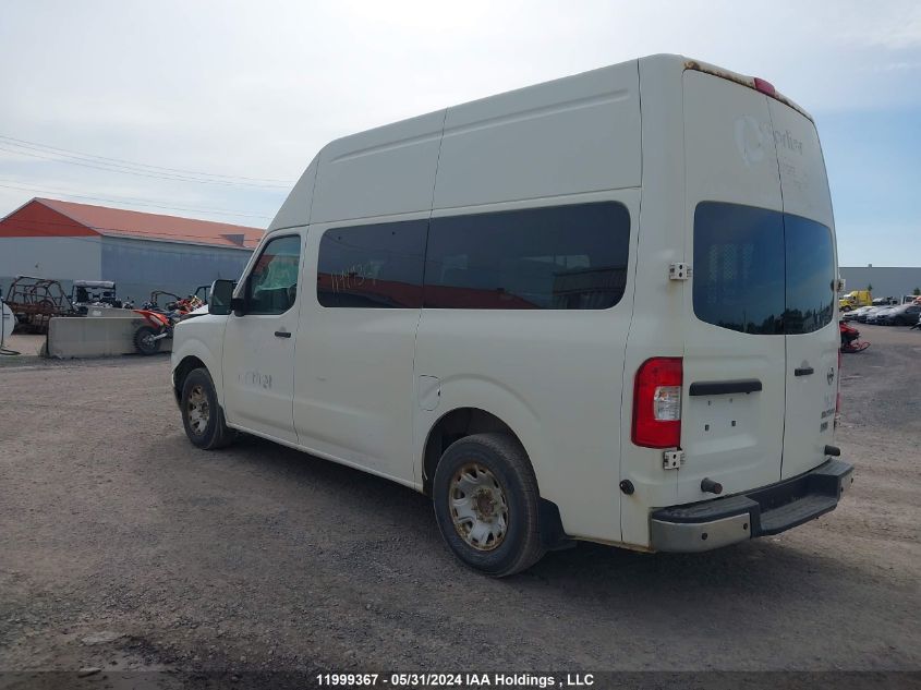 2014 Nissan Nv VIN: 1N6BF0LY9EN102879 Lot: 11999367