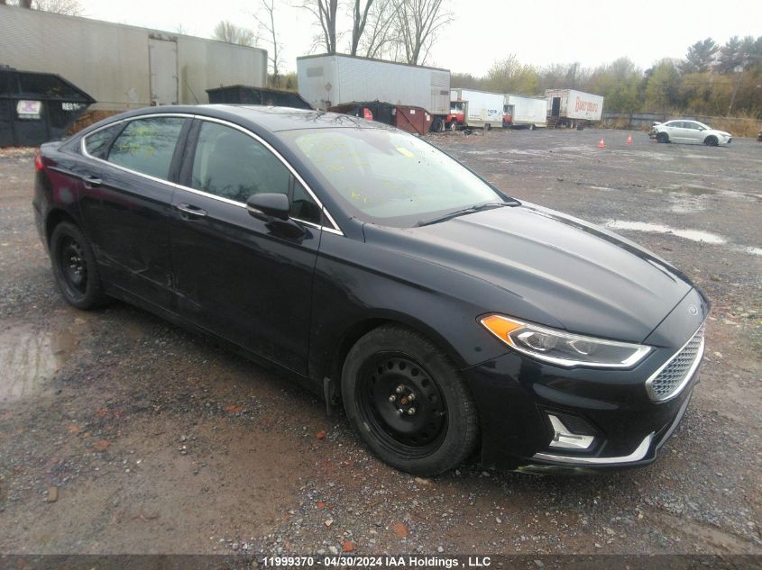 2020 Ford Fusion Energi Titanium VIN: 3FA6P0SU1LR182789 Lot: 11999370