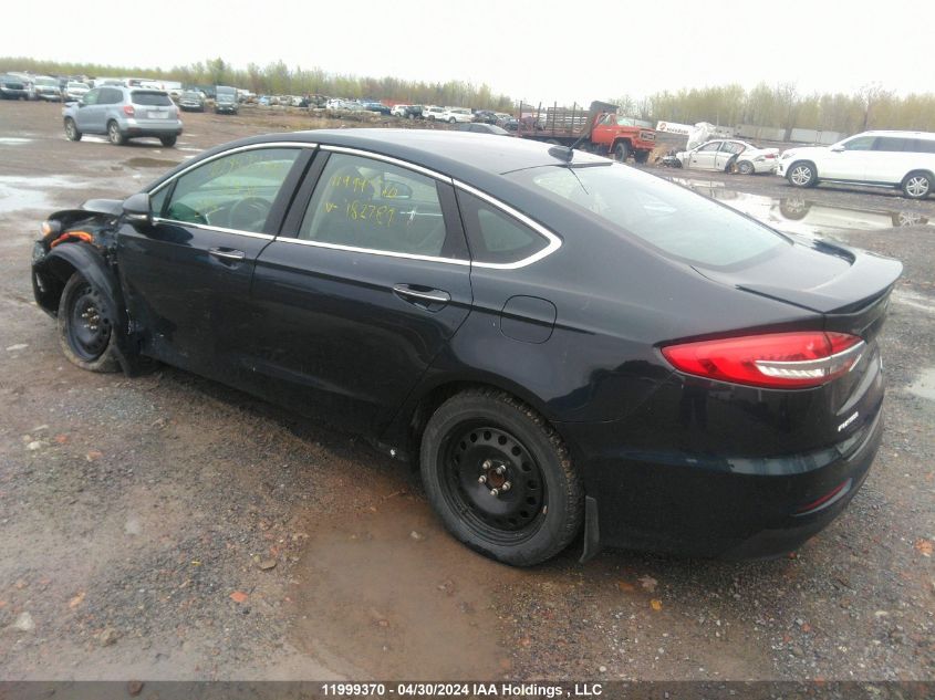 2020 Ford Fusion Energi Titanium VIN: 3FA6P0SU1LR182789 Lot: 11999370