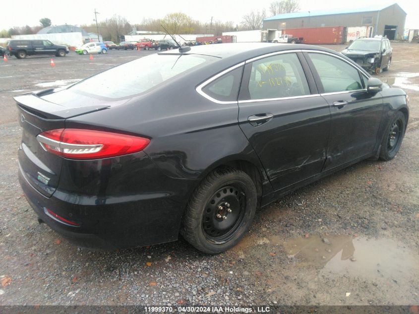 2020 Ford Fusion Energi Titanium VIN: 3FA6P0SU1LR182789 Lot: 11999370