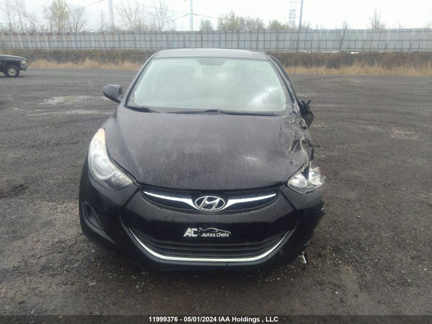 2012 Hyundai Elantra Gl/Gls/L/Limited VIN: 5NPDH4AE5CH129371 Lot: 11999376