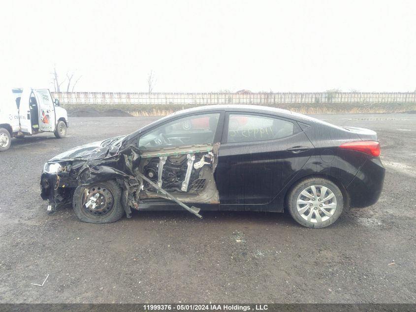 2012 Hyundai Elantra Gl/Gls/L/Limited VIN: 5NPDH4AE5CH129371 Lot: 11999376