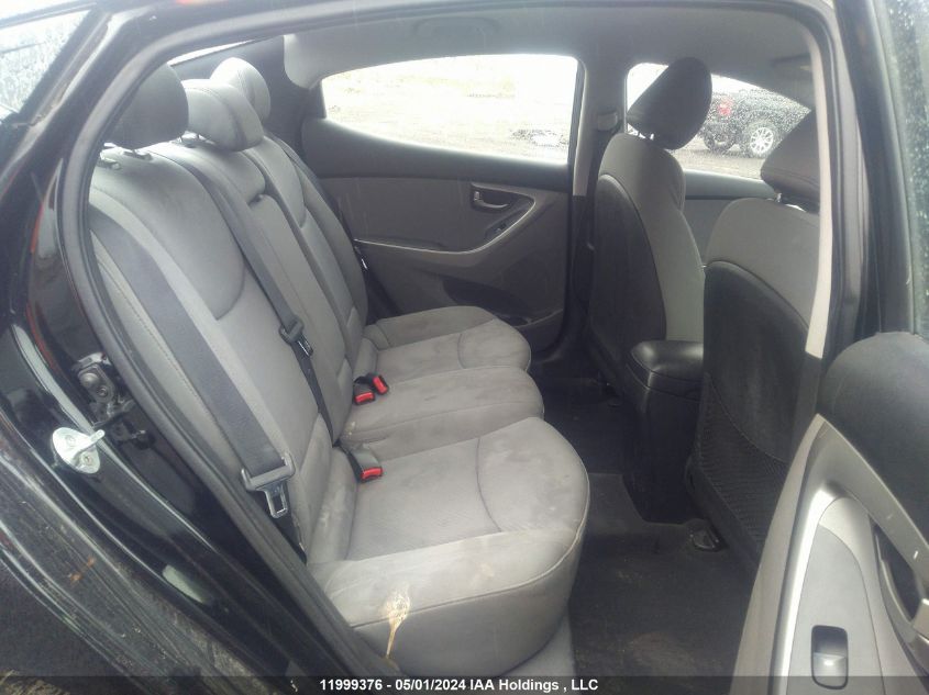 2012 Hyundai Elantra Gl/Gls/L/Limited VIN: 5NPDH4AE5CH129371 Lot: 11999376