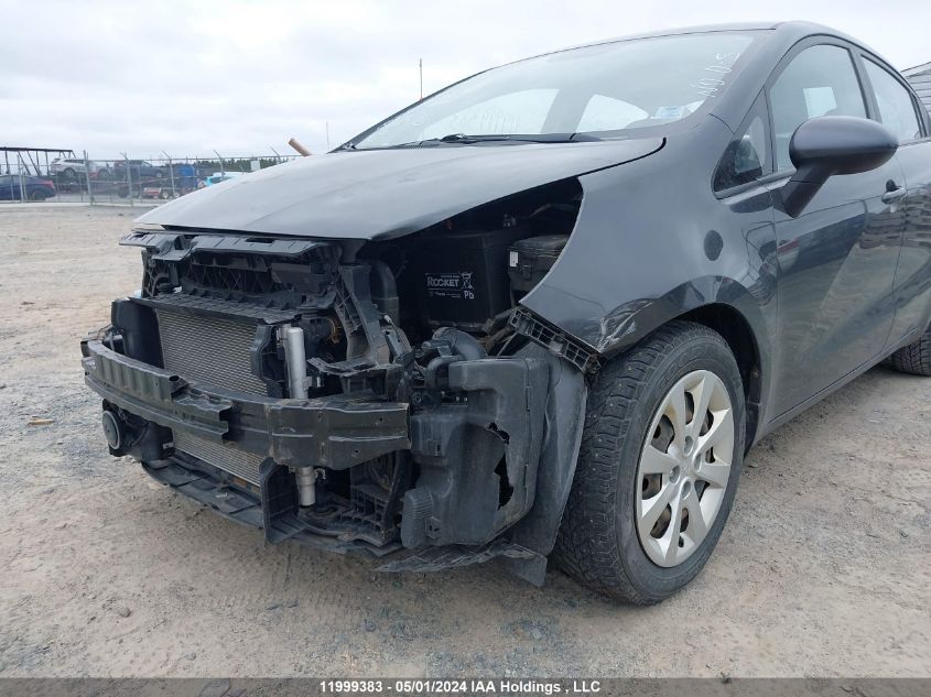 2015 Kia Rio VIN: KNADM4A36F6518316 Lot: 11999383