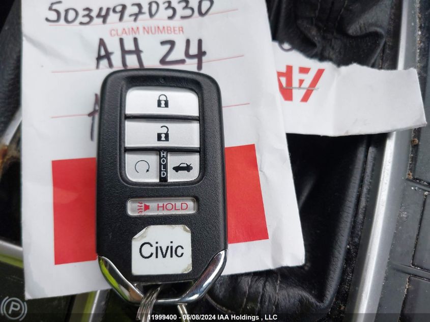 2019 Honda Civic VIN: 2HGFC1F90KH103917 Lot: 11999400