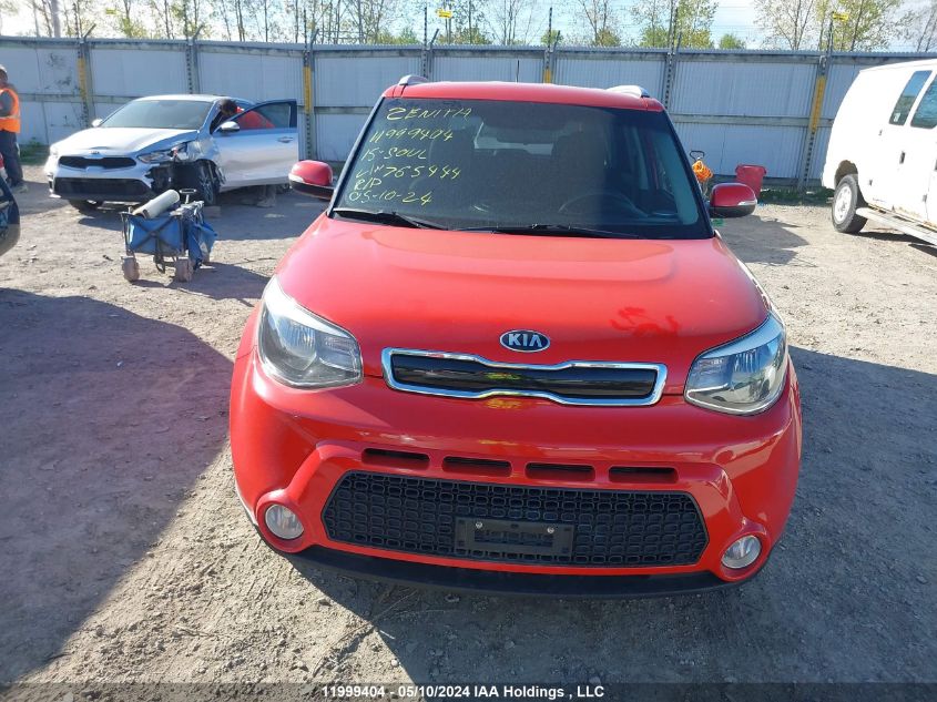 2015 Kia Soul VIN: KNDJP3A57F7765444 Lot: 11999404