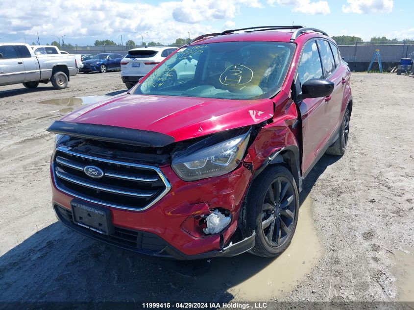 2018 Ford Escape Se VIN: 1FMCU9GD6JUC52680 Lot: 11999415