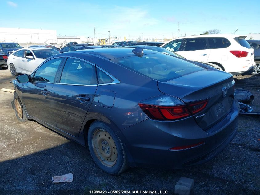 2020 Honda Insight VIN: 19XZE4F52LE400060 Lot: 11999423