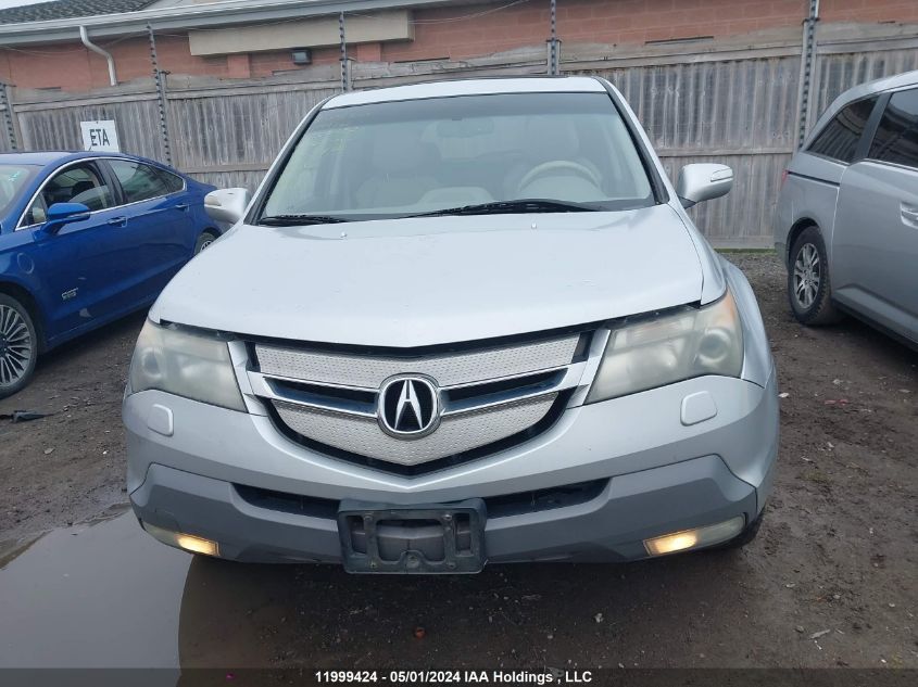 2008 Acura Mdx VIN: 2HNYD28878H006652 Lot: 11999424