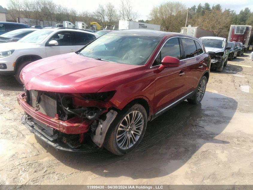 2016 Lincoln Mkx Reserve VIN: 2LMTJ8LRXGBL63627 Lot: 11999430