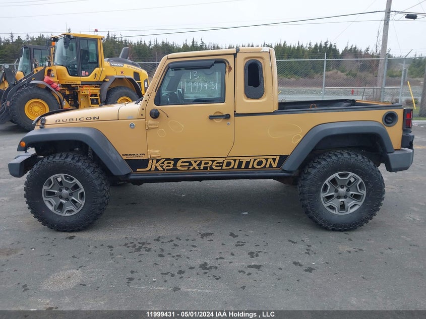 2013 Jeep Wrangler Unlimited Rubicon VIN: 1C4BJWFG1DL614475 Lot: 11999431