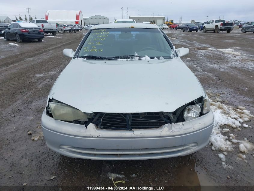 2001 Toyota Camry Ce/Le/Xle VIN: JT2BG22K610604094 Lot: 11999434