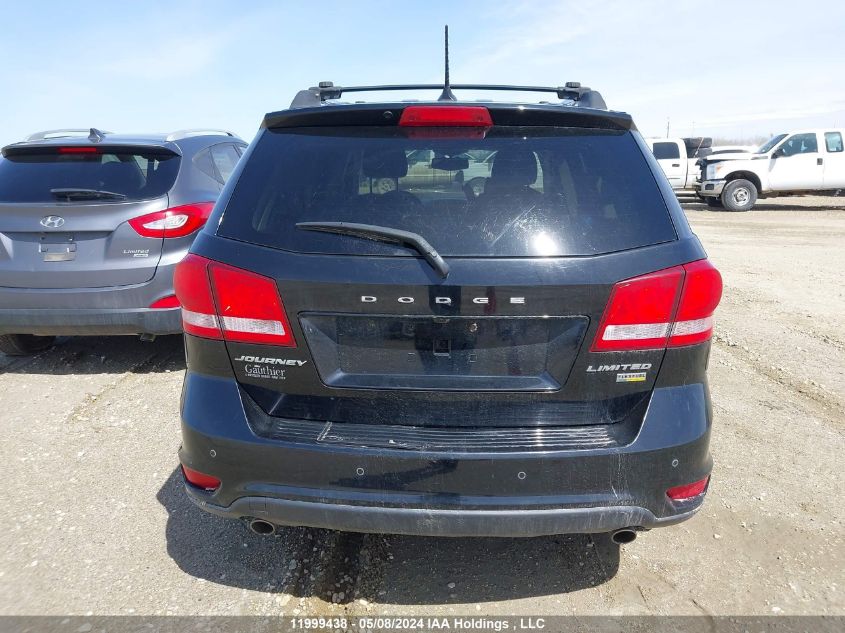 2016 Dodge Journey Sxt/Limited VIN: 3C4PDCCG3GT191343 Lot: 11999438