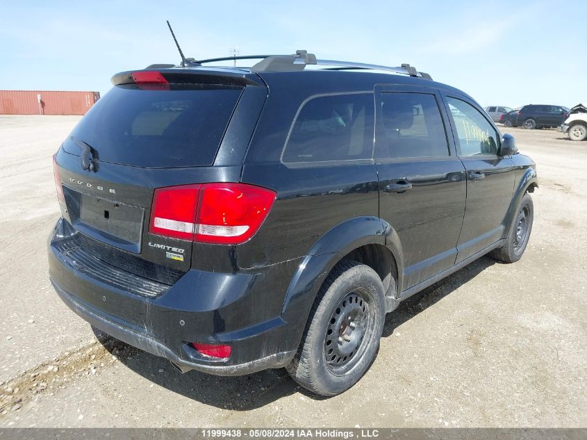 2016 Dodge Journey Sxt/Limited VIN: 3C4PDCCG3GT191343 Lot: 11999438