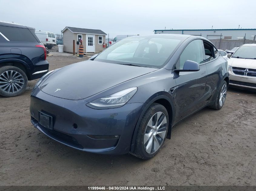 2021 Tesla Model Y VIN: 5YJYGDEE2MF199439 Lot: 11999446