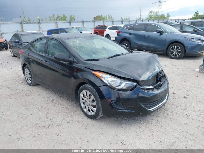 2013 Hyundai Elantra Gls/Limited VIN: 5NPDH4AE0DH324067 Lot: 11999449