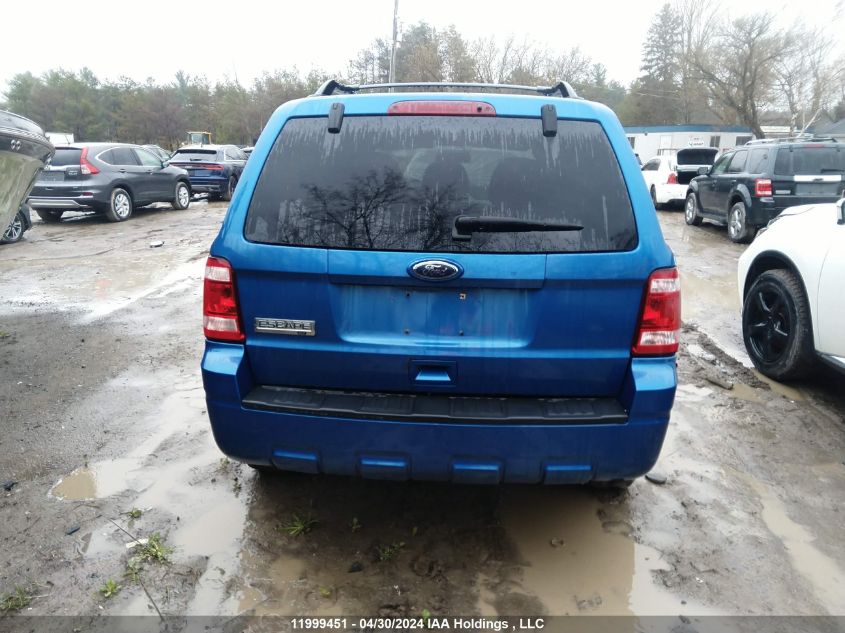 2011 Ford Escape VIN: 1FMCU9D71BKA00881 Lot: 11999451