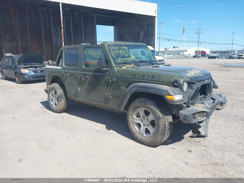 2022 Jeep Wrangler Unlimited Sport S VIN: 1C4HJXDG6NW218531 Lot: 11999467