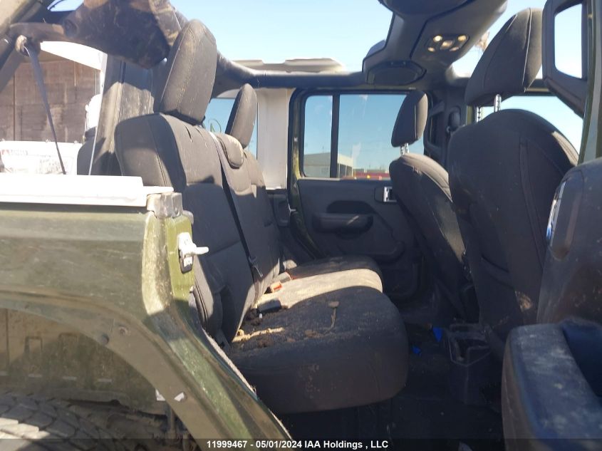 2022 Jeep Wrangler Unlimited Sport S VIN: 1C4HJXDG6NW218531 Lot: 11999467