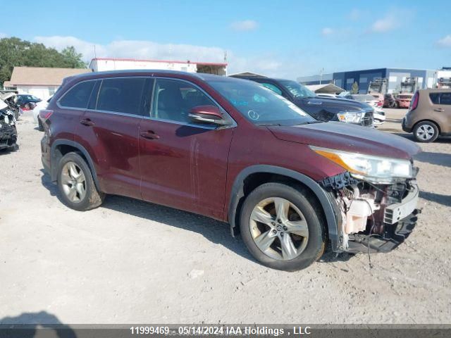 2016 Toyota Highlander Limited/Ltd Platinum VIN: 5TDDKRFH0GS263111 Lot: 11999469