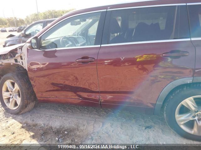 2016 Toyota Highlander Limited/Ltd Platinum VIN: 5TDDKRFH0GS263111 Lot: 11999469