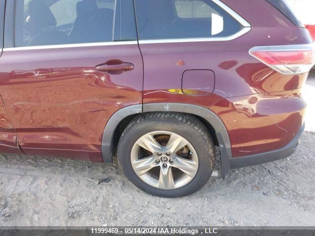 2016 Toyota Highlander Limited/Ltd Platinum VIN: 5TDDKRFH0GS263111 Lot: 11999469