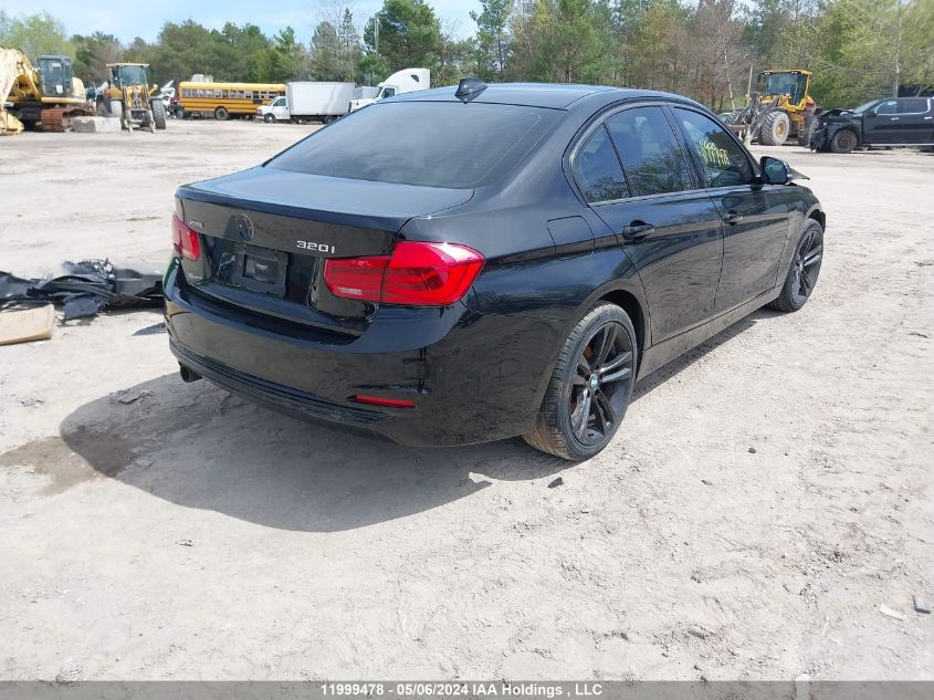 2016 BMW 3 Series VIN: WBA8A3C5XGK689890 Lot: 11999478