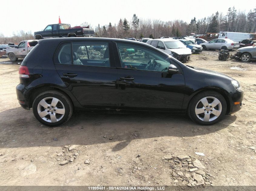 2011 Volkswagen Golf VIN: WVWDA9AJ2BW261365 Lot: 11999481