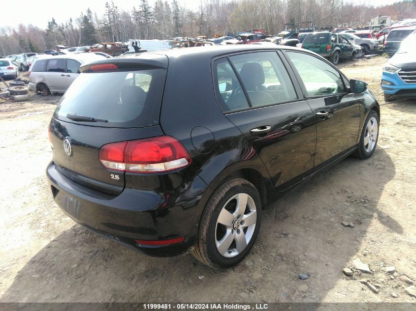 2011 Volkswagen Golf VIN: WVWDA9AJ2BW261365 Lot: 11999481