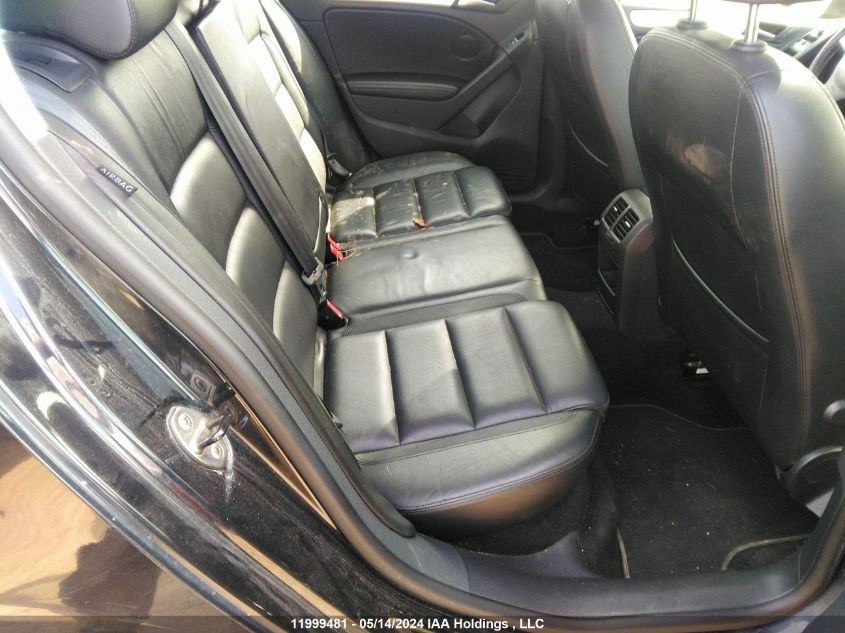 2011 Volkswagen Golf VIN: WVWDA9AJ2BW261365 Lot: 11999481