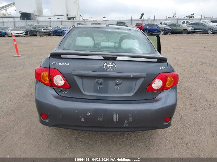 2009 Toyota Corolla Le VIN: 2T1BU40E59C177100 Lot: 11999485