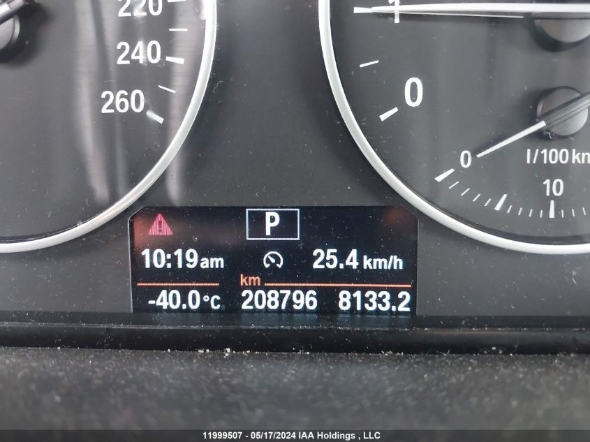 2013 BMW X3 2.8I VIN: 5UXWX9C52D0D07176 Lot: 11999507