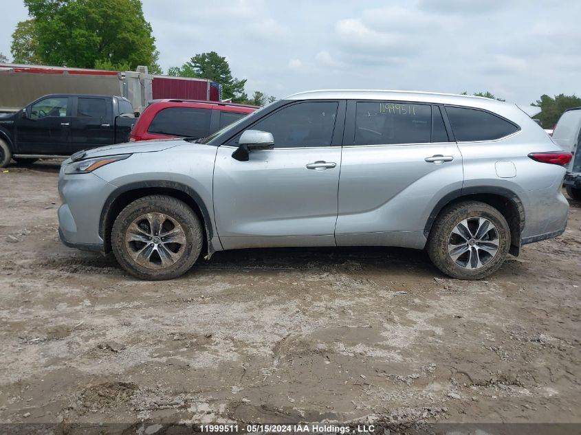 2023 Toyota Highlander L/Le/Xle/Limited/Platinum/Xse VIN: 5TDKDRBH9PS500797 Lot: 11999511