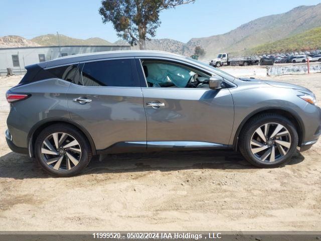 2018 Nissan Murano VIN: 5N1AZ2MH8JN142179 Lot: 11999520